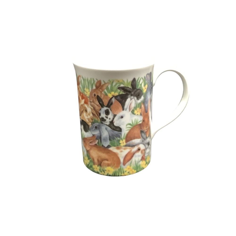 Queen’s Fine Bone China Coffee Mug ‘Farmyard’